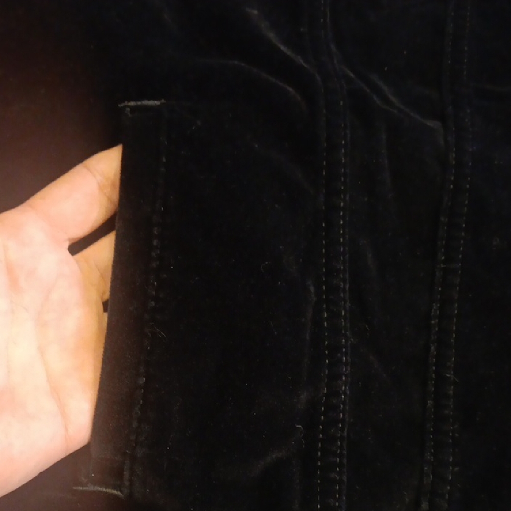 Men's Urban Outfitters BDG Black Corduroy Trucker Jacket - Picture 9 of 10